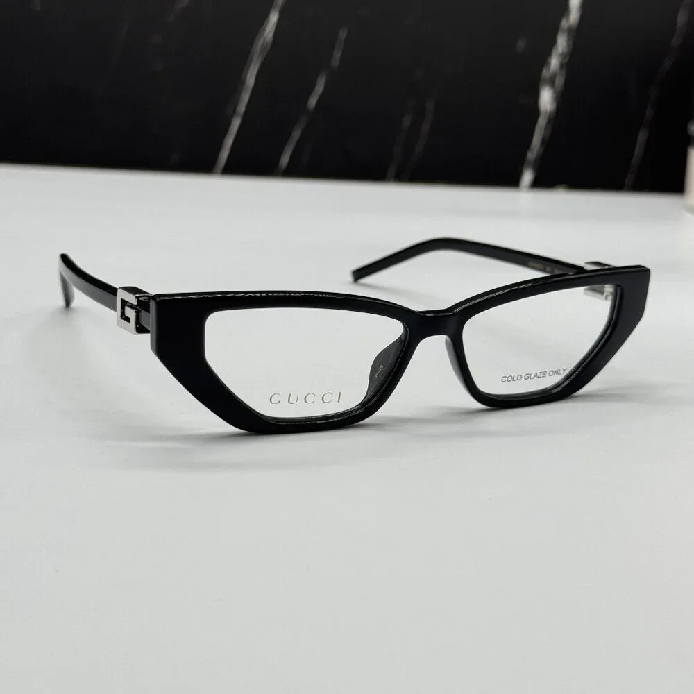 NEW GUCCI  EYEGLASSES GG1683O 001 WOMEN BLACK EYEWEAR GUCCI